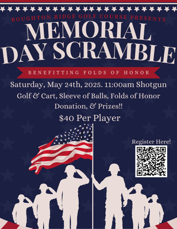 Memorial Day Golf Outing
