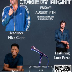 Comedy Night August 14th