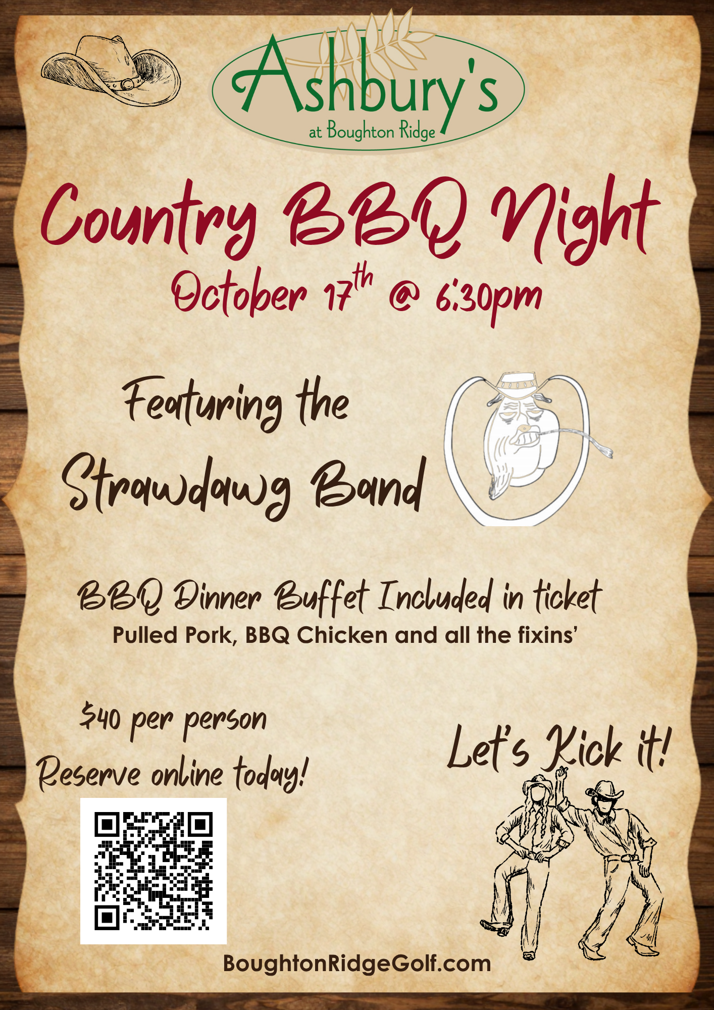 Country BBQ Night 10.17