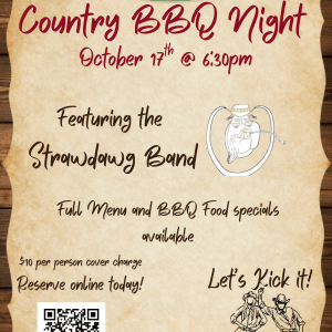 Country BBQ Night 10.17